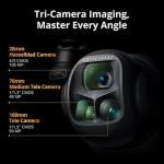 DJI Mavic 4 Pro Drone 512GB Creator Combo (DJI RC Pro 2) with 100MP Hasselblad Camera, Triple-Camera System, 6K/60fps HDR Video, 51-Min Flight Time, O4+ 30km Video Transmission, 0.1-Lux Night Vision