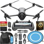 DJI Mavic 4 Pro Drone 6K60 HDR, 100MP, 51-Min Max Flight Time, 18.6-Mile Range, ActiveTrack 360 Subject/Vehicle Tracking, Omnidirectional Avoidance Bundle with 128GB Memory, 2 Year CPS Warranty, Backpack, Bundle It Better Lens Cloth + More