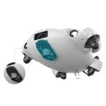 【2025 New】FIFISH V-EVO 4K60FPS Underwater Drone with Robotic Arm, with Removable SD Card, QYSEA AI Vision Lock 360° Omnidirectional Movement Underwater ROV with Depth Hold