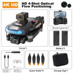 4K HD Camera Drone With Dual WiFi FPV Foldable 2 Batteries for Adults Beginners