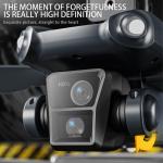 Drones with HD Camera 4K Dual RC Drone WIFI FPV Foldable Quadcopter 3 Battery