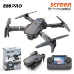 Drone 2025 4K HD Dual Camera WiFi FPV RC Foldable Quadcopter Remote With Screen
