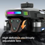 8K Dual Camera Drone with 4.5" Screen Remote Brushless 5G Foldable RC Quadcopter