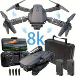 2025 New RC Drone With 8K HD Dual Camera FPV WIFI Foldable Quadcopter