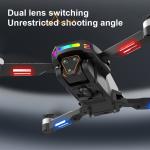 8K Dual Camera Drone with 4.5" Screen Remote Brushless 5G Foldable RC Quadcopter