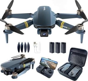 CHUBORY F89 4K Drone 2650 ft 60min Flight Time Foldable only 153 Grams