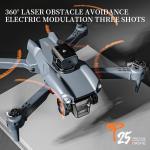 Drones with HD Camera 4K Dual RC Drone WIFI FPV Foldable Quadcopter 3 Battery