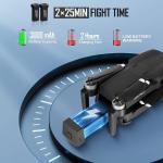 Drone with Camera 4k 3-Axis Gimbal Foldable RC Quadcopter 5G WiFi FPV Live Video