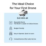 DJI DJI Mini 4K Camera Drone Combo (62-min) With Case and Extra Battery