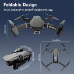 2025 New RC Drone With 8K HD Dual Camera FPV WIFI Foldable Quadcopter