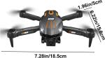 2025 D88 Drone 8K HD Dual Camera WiFi FPV RC Foldable Quadcopter + 5 Batteries