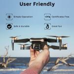 CHUBORY A77 4K Camera Drone 2650ft 84 Mins Flight Time only 180 Grams