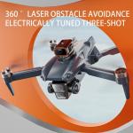 4K  Drone Pro with HD Brushless Dual Camera Drones WiFi FPV Foldable US