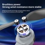 8K Brushless Dual Camera Drone with 4.3 Inch Screen Remote Foldable Quadcopter