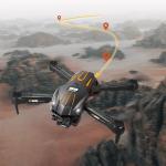 2025 D88 Drone 8K HD Dual Camera WiFi FPV RC Foldable Quadcopter + 5 Batteries