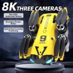 8K Dual Camera Drone Long Flight  Control One-Key Return FPV Gift