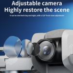 4.3” HD Screen Mini Drone, 4K Dual Camera, Obstacle Avoidance, 2 Batteries, FPV