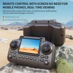4K HD Drone Dual Camera WiFi FPV Foldable Quadcopter RC with Screen Remote
