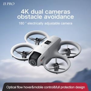 Mini RC Drone with 4K Dual Cameras Obstacle Avoidance Quadcopter with 2 Battery