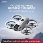 Mini RC Drone with 4K Dual Cameras Obstacle Avoidance Quadcopter with 2 Battery