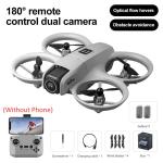 GT3 Mini RC Drone, Dual HD Camera, LED Lights, 360° Flip,Obstacle Avoidance USA