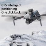 GPS Drone 8K with Screen Remote, Brushless Motor, Dual Batteries, Foldable -L600