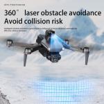 GPS Drone 8K with Screen Remote, Brushless Motor, Dual Batteries, Foldable -L600