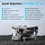 Autel Robotics EVO Max 4T XE V2 8K Thermal Drone & Smart Controller V3 US VER.