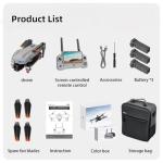 Cyaxzolp Drone with 8K Photo Resolution 4K Video Recording Camera Drones for Adults.Three-Axis mechanical Stabilization Gimbal，Electronic stability-enhancing anti-shake. 7.2-inch LCD High-definition Large Display Screen Remote Control Quadcopter,With 3 Plug-in and Unplugged smart lithium Batteres, 5G HD Brushless GPS Drone Auto Return, Laser obstacle avoidance，With Airdrop function. (GREY Grey version)