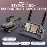 Teeggi KF100 MAX 4K Camera Drone with 3 Batteries
