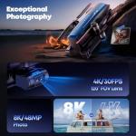 Veeniix V11PRO 4K Drone with Spare Propellers