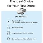 DJI Mini Drone with 4K Camera and 64GB Card