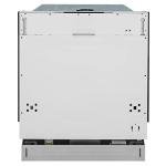 ZLINE 24 in. Top Control Dishwasher in Custom Panel Ready with Stainless Steel Tub