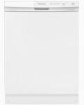 24 in. in. Front Control Built-in Tall Tub Dishwasher in White with 3-Cycles, 55 dBA