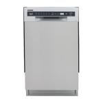 Kucht K7740D Professional 18" Front Control Dishwasher, Stainless Steel
