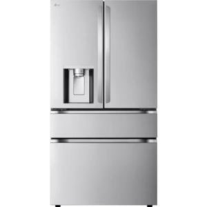LG 29 cu. ft. Smart Standard Depth MAX French Door Refrigerator with Full Convert Drawer in PrintProof Stainless Steel LF29H8330S