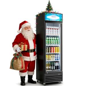 BODEGACOOLER Commercial Beverage Refrigerator, 420 Cans & 120 Bottles Beverage, Commercial Merchandiser Refrigerator with Adjustable Shelves/Automatic defrost,For Kitchen,Office,Outdoor,Bar,Garage.