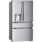 LG 29 cu. ft. Smart Standard Depth MAX French Door Refrigerator with Full Convert Drawer in PrintProof Stainless Steel LF29H8330S