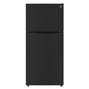 Kenmore 30" Top Mount Refrigerator with Freezer - Adjustable Shelving, Humidity-Controlled Crispers, LED Lighting, ENERGY STAR Certified, Garage Ready, 20.2 cu. ft. Capacity - Black