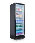 PremiumLevella Glass Door Display Refrigerator 8.5 cu ft Commercial Beverage Cooler Merchandiser