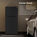 Kenmore 30" Top Mount Refrigerator with Freezer - Adjustable Shelving, Humidity-Controlled Crispers, LED Lighting, ENERGY STAR Certified, Garage Ready, 20.2 cu. ft. Capacity - Black