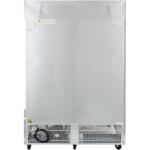 Value Series Commercial Two Door Reach-In Refrigerator, Stainless Steel 54" Wide Mobile Refrigerator for Restaurants, 49 Cubic Ft. 115V, NEMA 5-15P (69K-936)