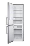 Summit Appliance FFBF235PL 24" Wide Bottom Freezer Refrigerator, Energy Star, LED Lighting, Stainless Steel (LHD)