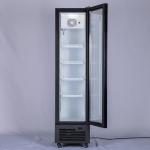 Commercial Beverage Refrigerator Display Fridge,6 Cu Ft Small Slim Single Glass Door Merchandiser Drink Cooler with LED Light Adjustable Shelves,ETL and NSF Approval