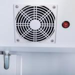 Commercial Beverage Refrigerator Display Fridge,6 Cu Ft Small Slim Single Glass Door Merchandiser Drink Cooler with LED Light Adjustable Shelves,ETL and NSF Approval