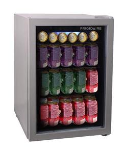 Frigidaire Freestanding Beverage Center Fridge, Black
