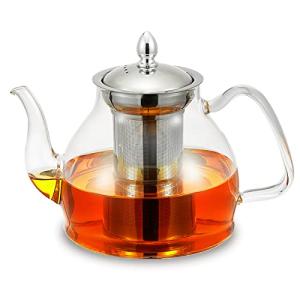 1200mL Glass Teapot with Removable Infuser