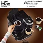 Keurig K-Duo Coffee Maker - Brews K-Cups and Ground Coffee