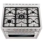 COSMO 36" Gas Range with 5 Burner Cooktop