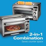 Hamilton Beach 31156 2-in-1 Oven and Toaster, Stainless Steel